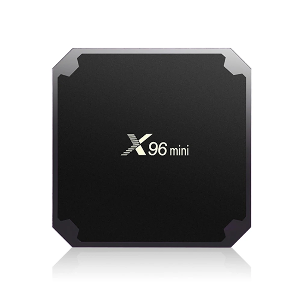 Новый X96mini Android 7 1 TV Box X96 Mini Smart Set Top S905W четырехъядерный Поддержка 2 4G беспроводной