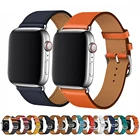 Кожаный ремешок для Apple watch 5 band 44 мм 40 мм iWatch 38 мм 42 мм, оригинальный браслет для Apple watch series 5 4 3 2 44 м