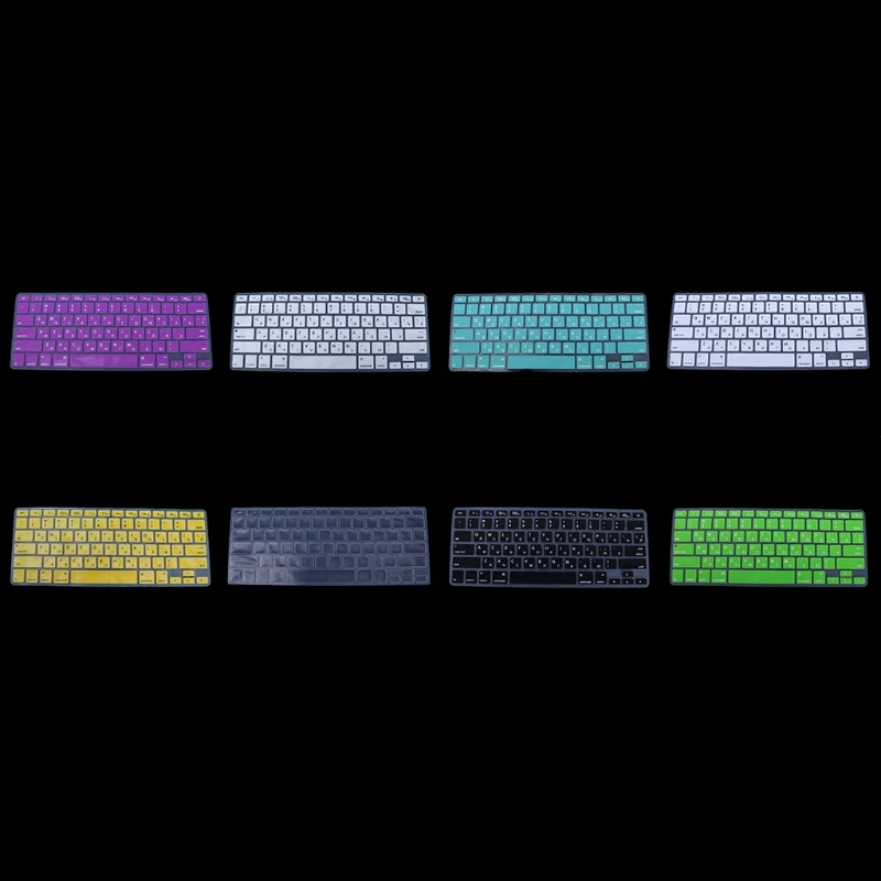 

US Version Russian Keyboard Silicone Skin Cover For Apple Macbook Air Pro 13 15