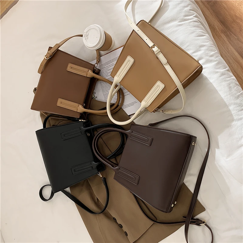 

Korean-style trophy little women purses simple female dolls Tote high skin quality scattered ladies shoulder sender bags 2021
