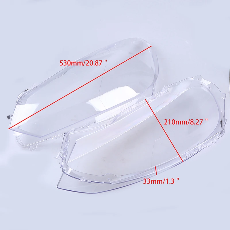 POSSBAY автомобиля прозрачная Автомобильная Корпус фар линзы прозрачной оболочкой