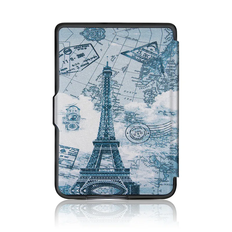 Чехол из ПУ кожи с рисунком для нового Kobo Clear HD 6 0 дюйма смарт чехол электронной