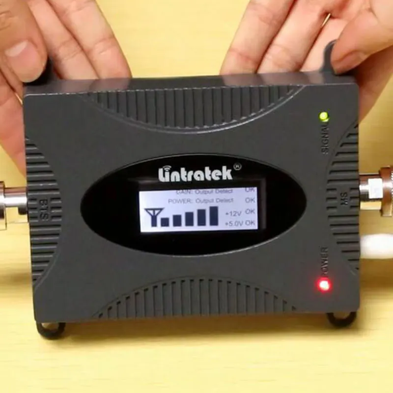 Усилитель сигнала Lintratek CDMA 2G 850 МГц сотовый gsm 3g мобильный телефон усилитель с ЖК