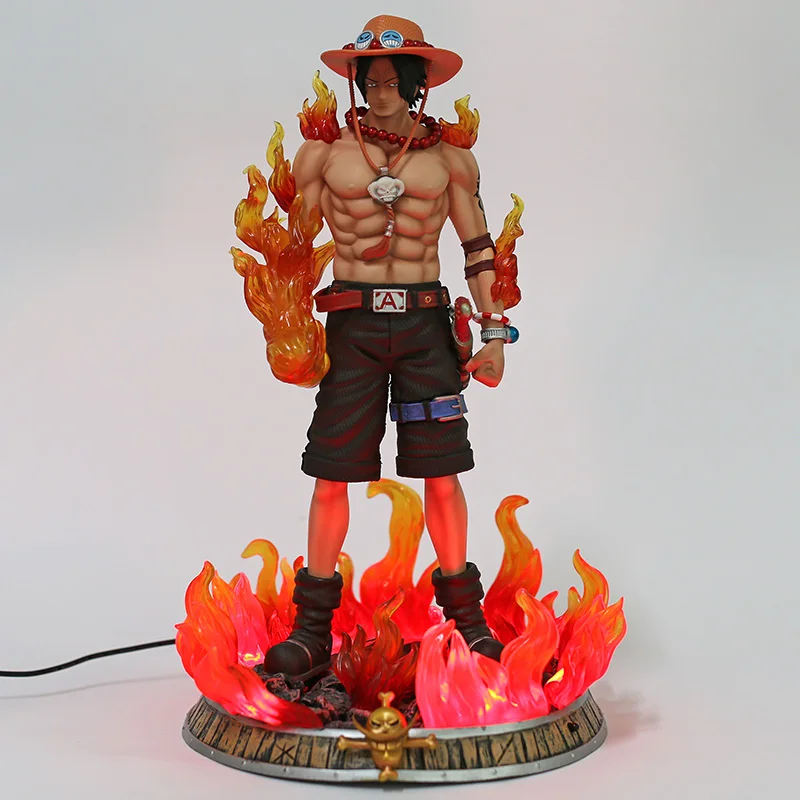 

One Piece Portgas D Ace GK Statue Collectible Figure Model Toy