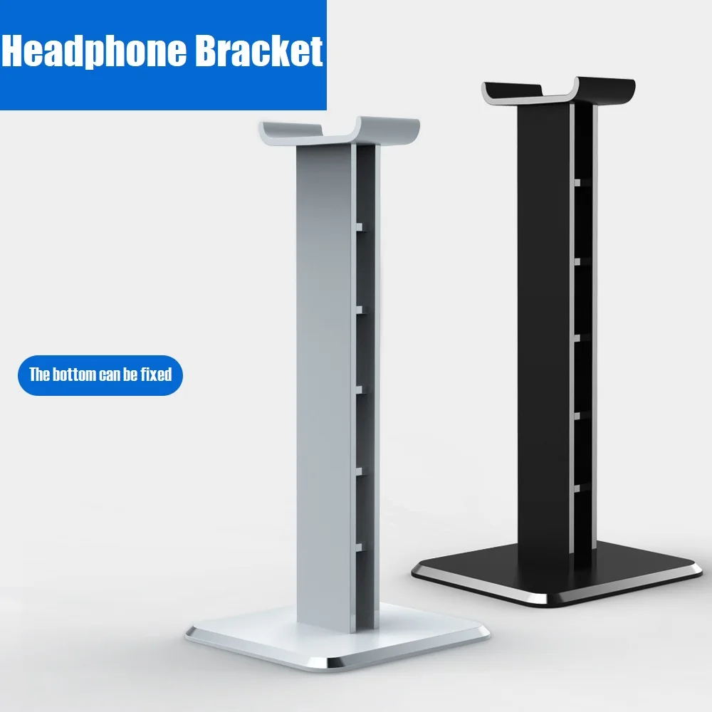 

Portable Headphone Desktop Stand 2 Colored ABS Headsets Holder Cradle Durable Non-slip Earphones Display Hangers Accessories