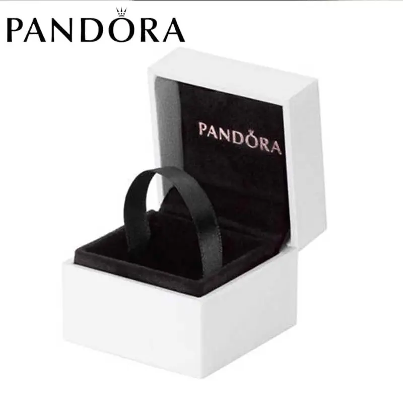 

Pandora 925 Sterling Silver Hoop Earrings Gift Box