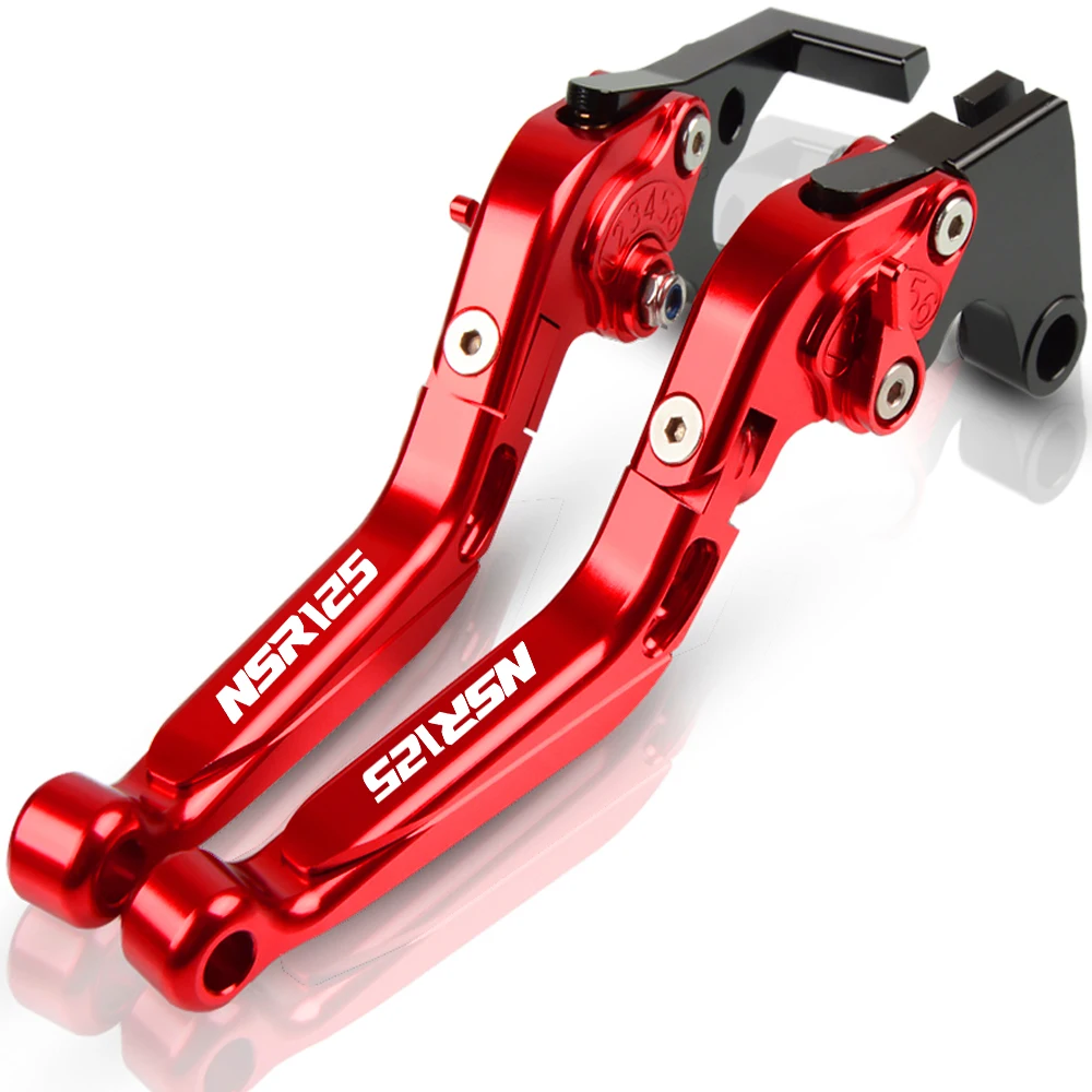 

Motorcycle Accessories handbrake Folding Extendable CNC Moto Adjustable Clutch Brake Levers For HONDA NSR125 1988 1989 1990