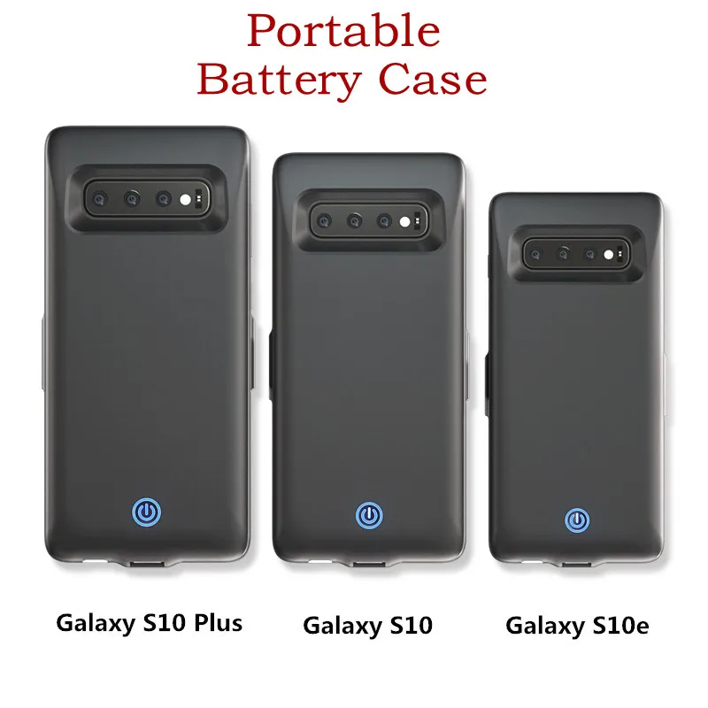 Чехол для Samsung Galaxy S10 Plus чехол зарядки аккумулятора портативное зарядное
