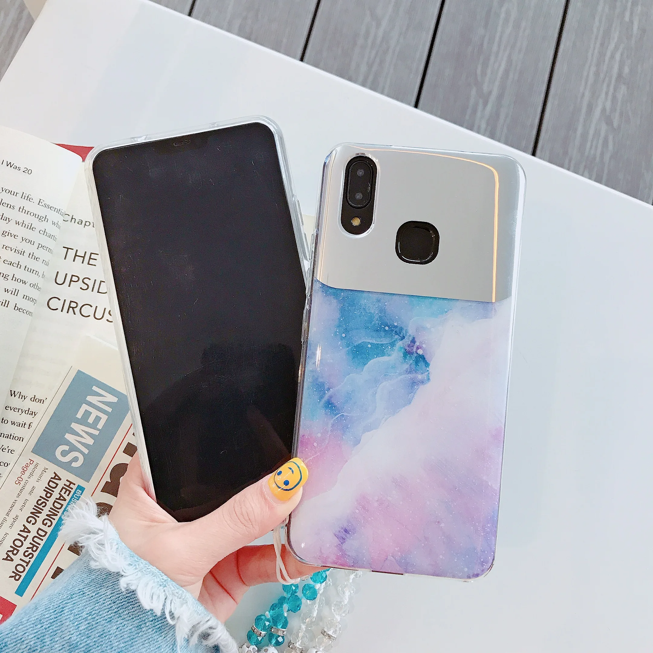 

Luxury Marble Mirror Soft TPU Phone Case for Samsung M01 M11 M21 M31 M51 M30S S20 Plus S20 Ultra S20 FE S7 Edge S8 Plus S9 Plus