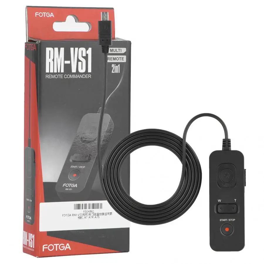 FOTGA RM-VS1 Camera Shutter Release Remote Control Cord for Sony A7 A7R A7S A7II A7RII Cameras DSLR | Электроника