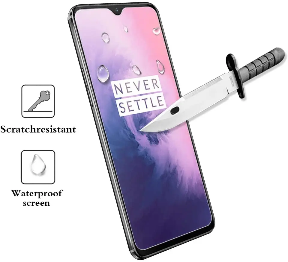 Tempered Glass For Oneplus 7 Oneplus7 9H 2.5D Protective Film Explosion-proof Clear Screen Protector Phone Cover | Мобильные