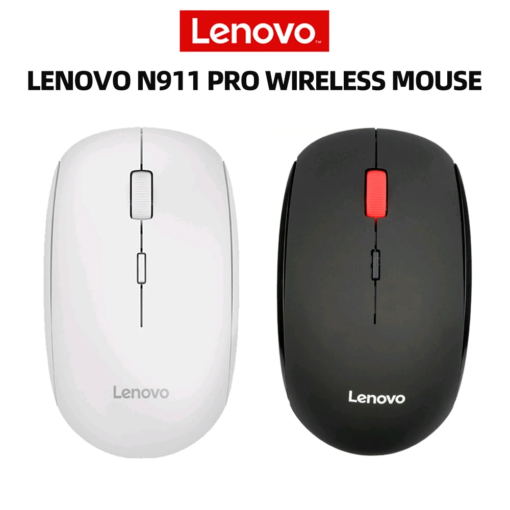 Lenovo N911 Pro беспроводная мышь кнопка отключения звука 1000 точек/дюйм 2 4G Беспроводная