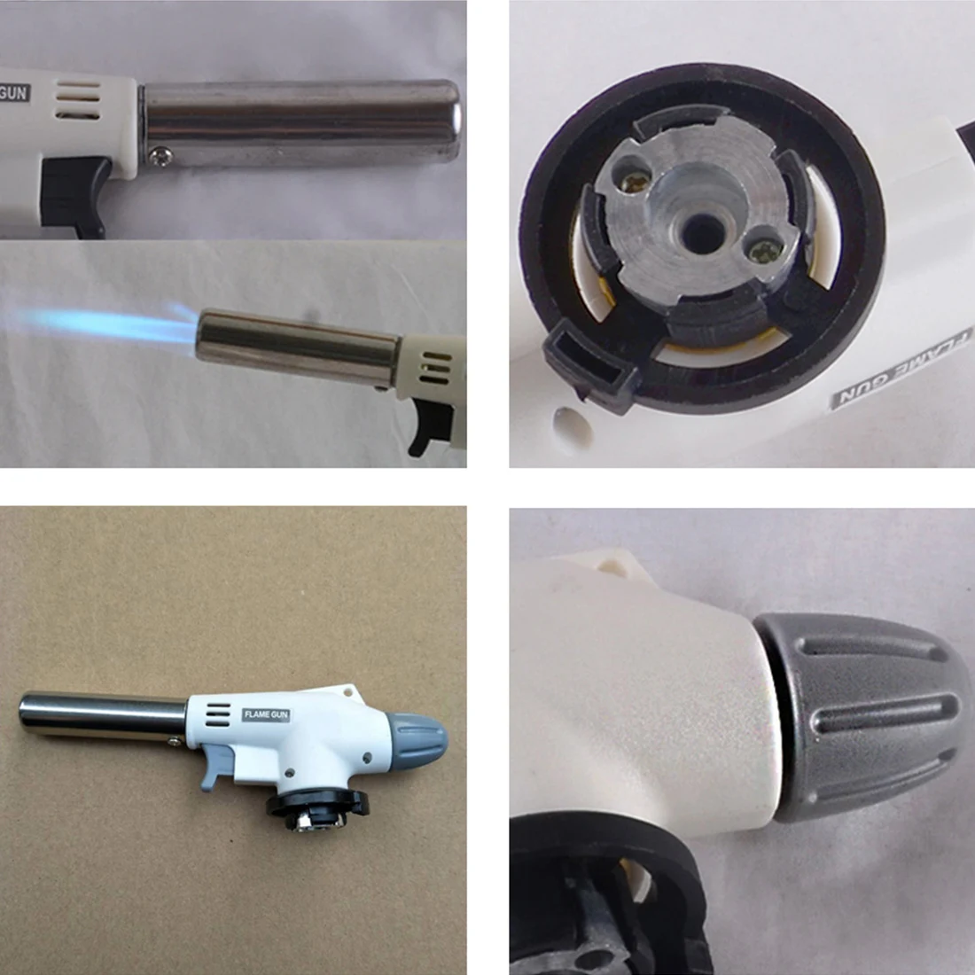 

Gas Burner Gun Blowtorch Cooking Soldering Butane AutoIgnition Accessories Lighter Heating Burner Welding Flame BBQ Heating Tool