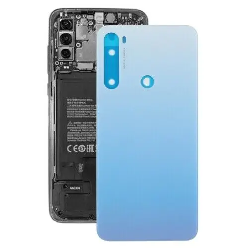 

100% Original Battery Cover For xiaomi redmi note 8 Battery Back Cover Glass housing Lens For Xiaomi note 8 Back Cover Case Repl