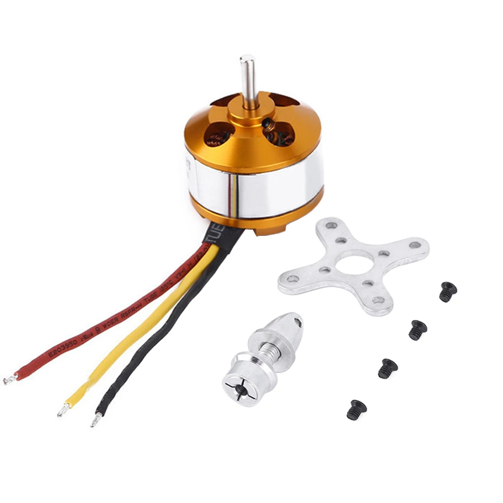 4 компл./лот A2208 1100KV/1400KV/2600KV Бесколлекторный двигатель + 30A бесщеточный ESC 1045