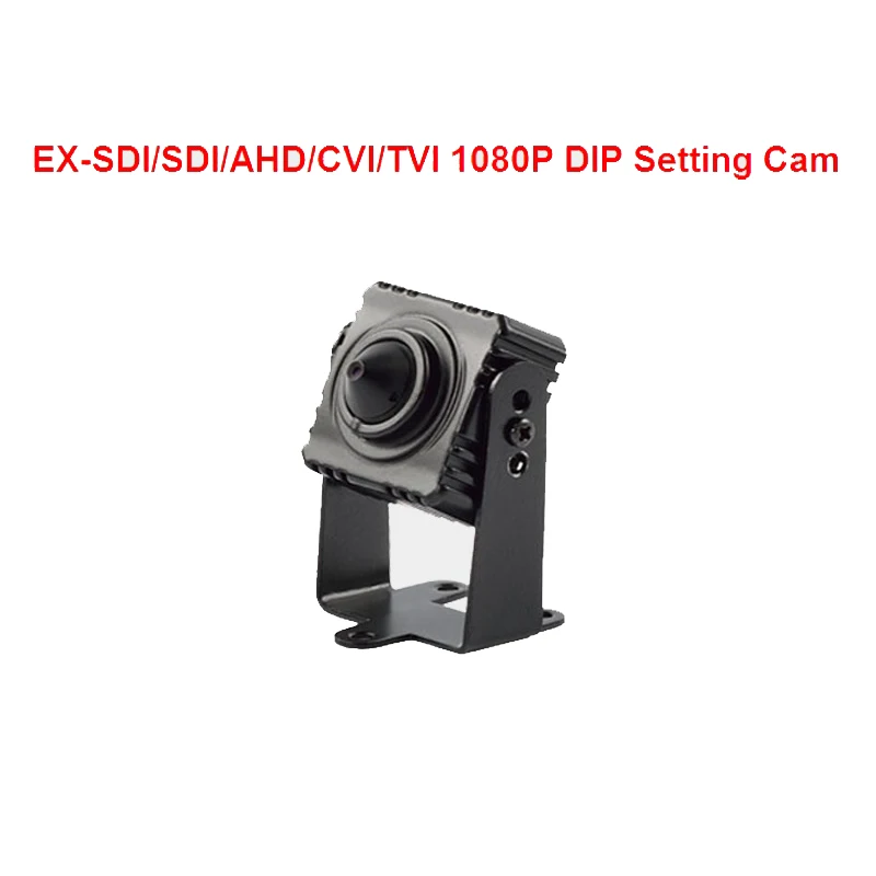 

1080P SDI камера AHD CVI TVI аналоговая 6-в-1 камера видеонаблюдения 3,7 мм объектив 1080P мини камера видеонаблюдения