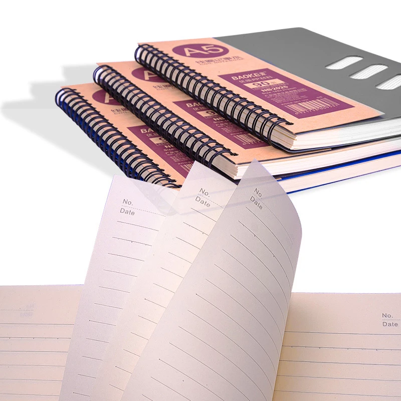 90 листов полипропиленовый чехол деловой блокнот для письма A5 B5 Канцелярские