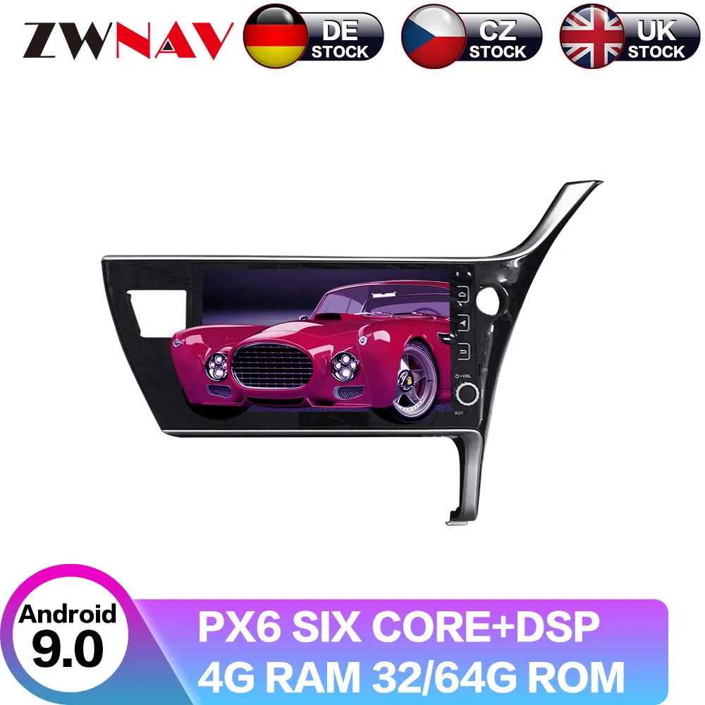 

Android 9 With DSP For Toyota Prado 2018 2019 Right driving Car radio video player Multimedia GPS navigation accessories Sed