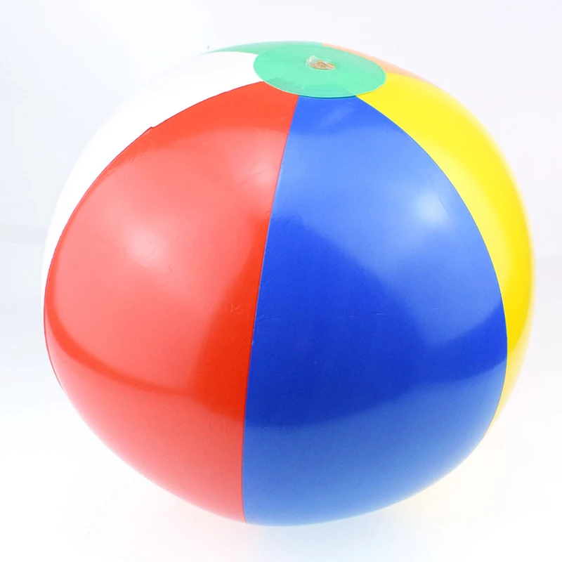 Детский Большой Надувной Пляжный шар 25 см шарик для занятий спортом на открытом