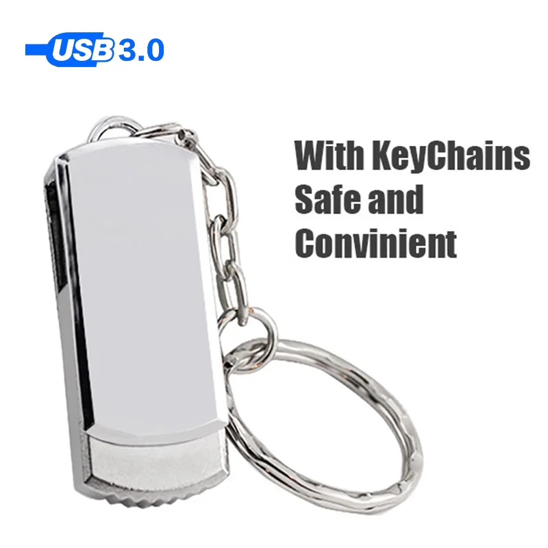 Большая рекламная акция USB 3 0 8 ГБ 16 32 64 128 256 водонепроницаемый металлический флеш