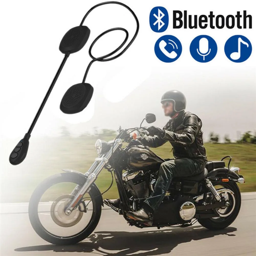 Гарнитура для шлема с поддержкой Bluetooth 5 0 и функцией подавления шума|Наушники