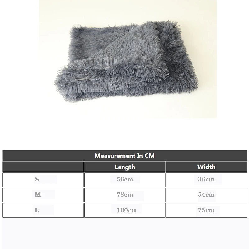 Длинные Плюшевые Собаки Кошки Одеяло домашних животных теплая мягкая флисовая