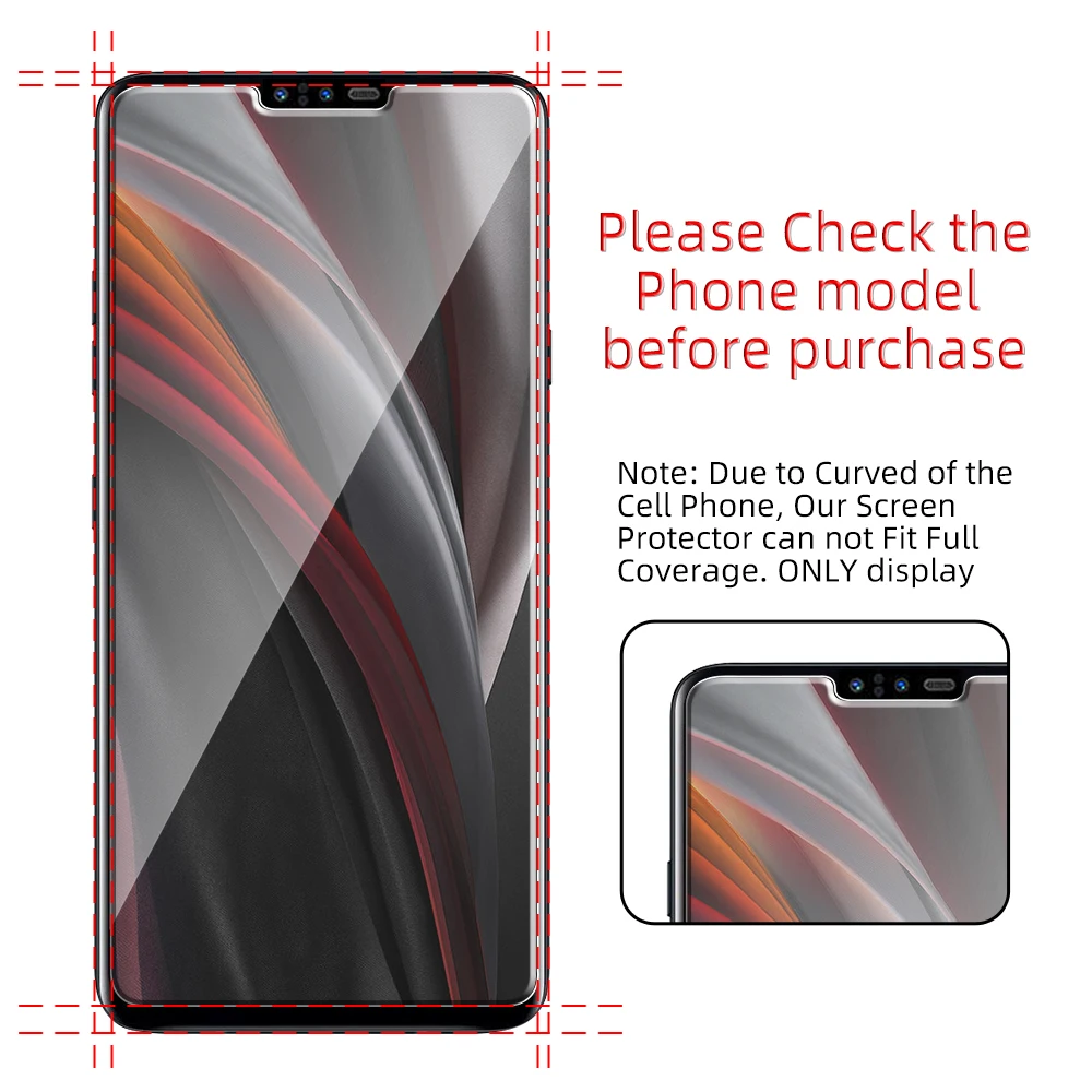 Защитное стекло для LG V50 V40 G7 V60 ThinQ K30 K40 K12 K20 Phoenix Stylo 4 3 5 G6 Plus 5G UW|Защитные стёкла и