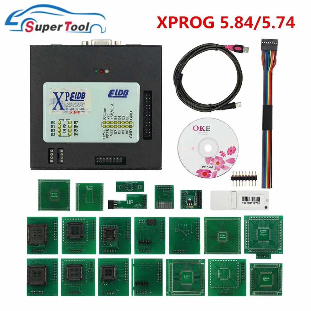 Xprog V6.12/V5.72/V5.86 X Prog M Box 5 55 V6.12 автоматическая Настройка микросхемы ECU интерфейс Progammer