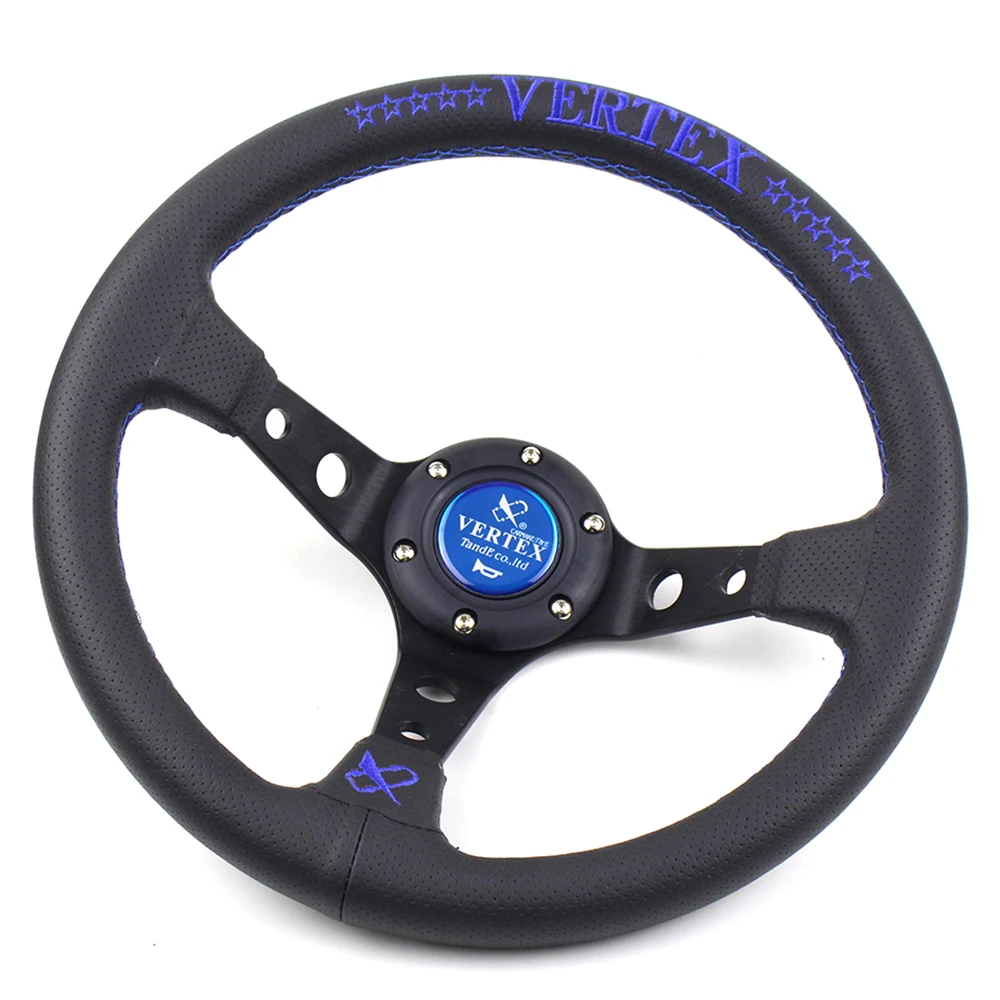 13 дюймов 330 мм глубокое блюдо вышивка синий вертекс тюнинг дрейфующий Спорт