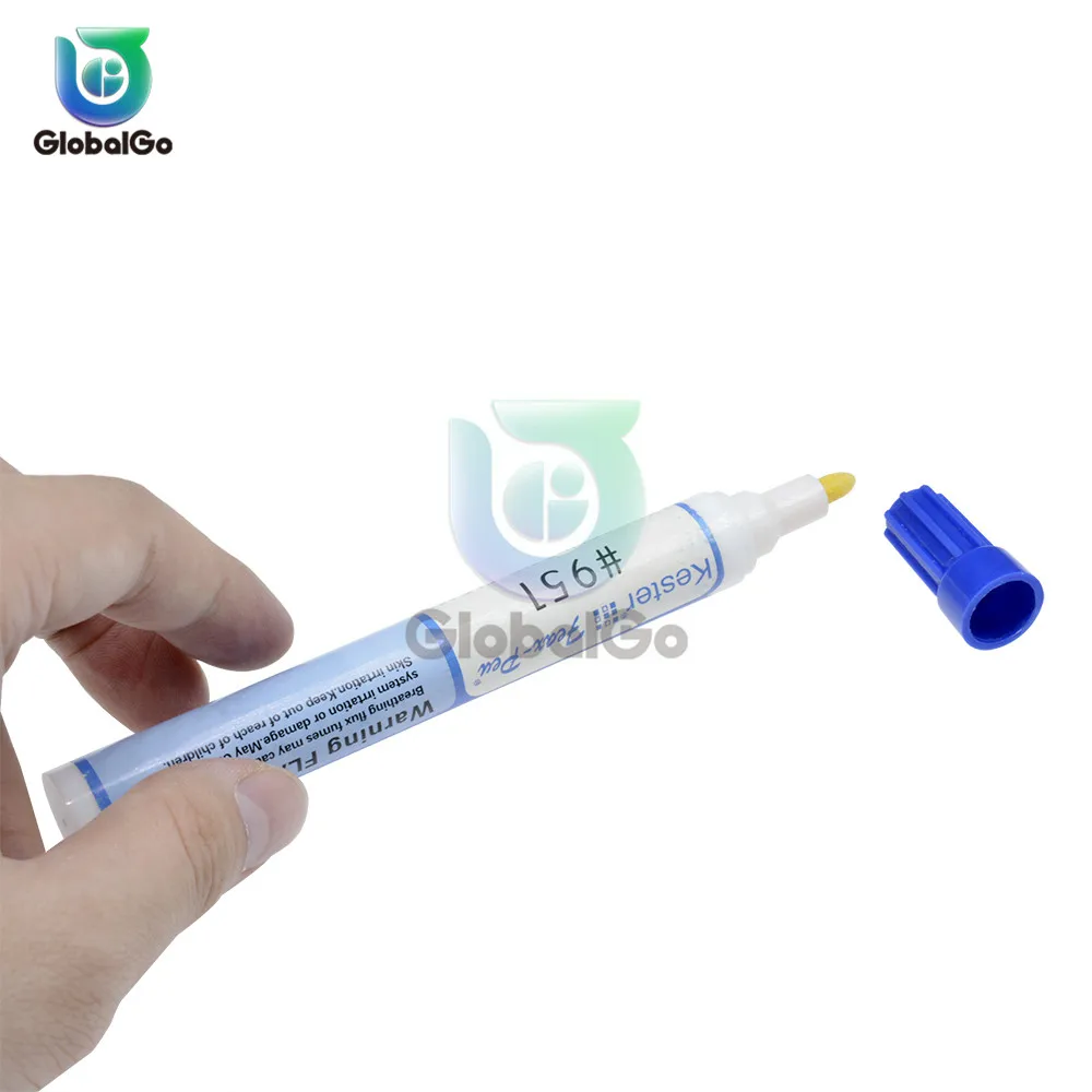 

951 10ml 13cm Soldering Rosin Flux Pen Low-Solid Non-clean Soldering For Solar Cell Panel DIY Power Panel