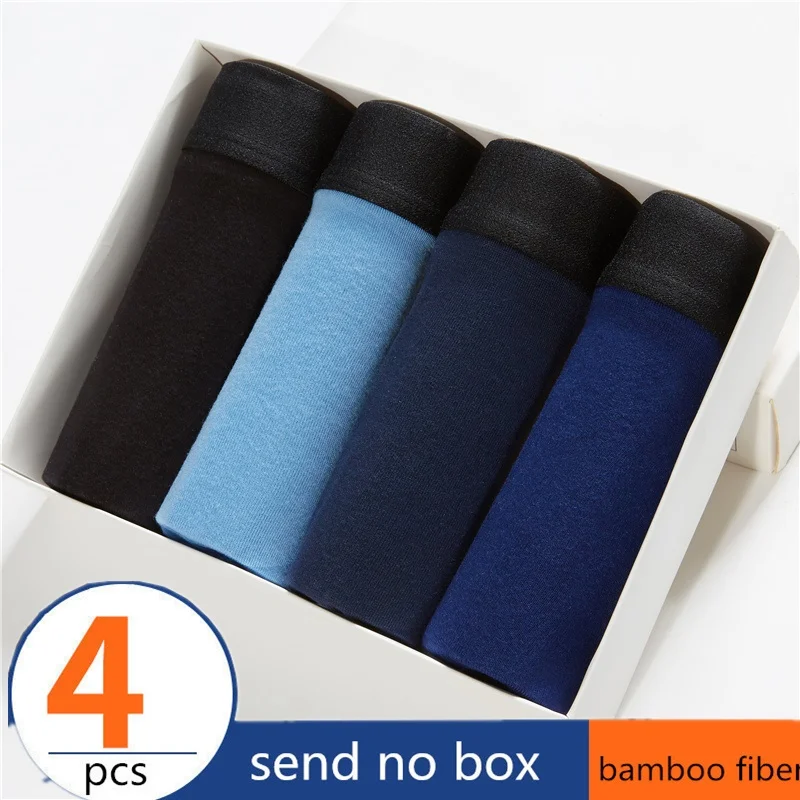 Трусы боксеры мужские из модала модные с принтом нижнее белье футляр|Мужские