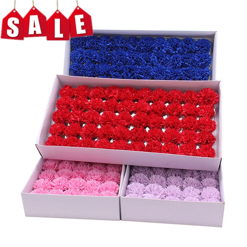 

50 шт., карточка для подарка на день матери, День благодарения, гвоздика, мыло, цветок, фотография