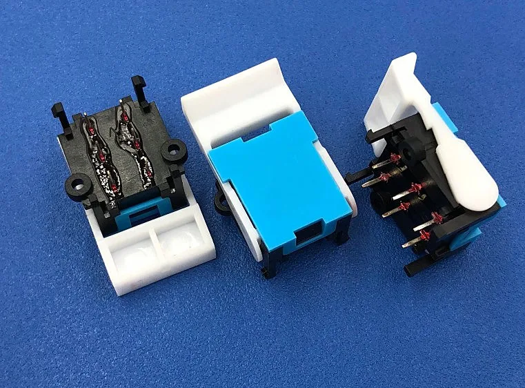 

Алиса голова 6-контактный сброс телефонный бесшумный крючок выключатель для подключения внешнего Интерком микропереключатель дверной зво...