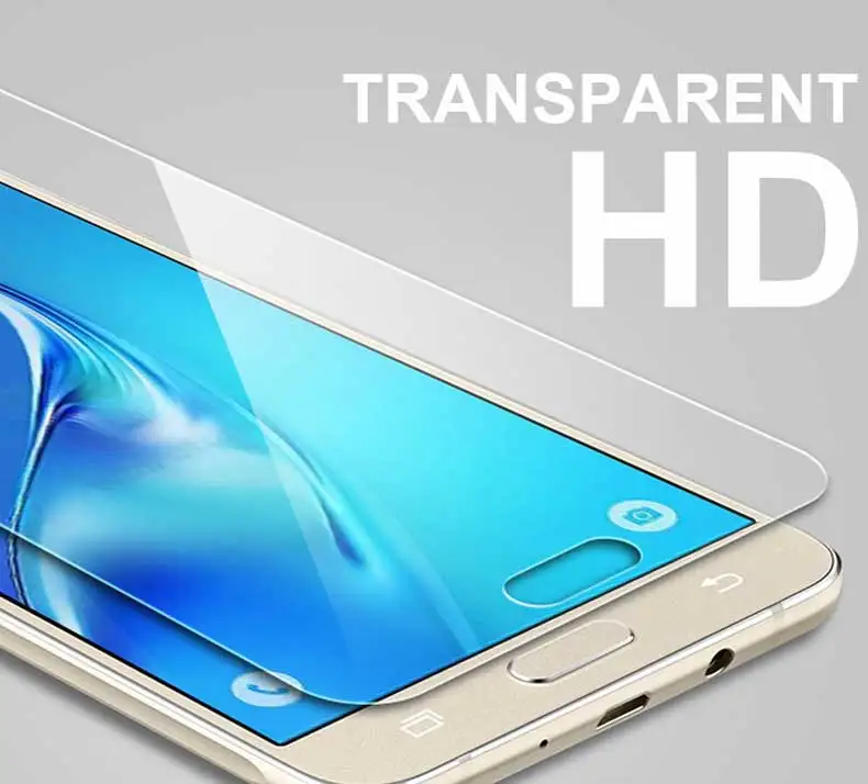 С уровнем твердости 9H HD закаленное Стекло на для Samsung Galaxy A3 A5 A7 J5 J3 J7 корпусы для телефонов стандарты защитное стекло-пленка