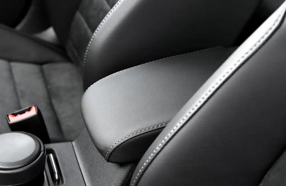 Для Volkswagen Golf 7 (2014 2019) Индивидуальный подлокотник из микрофибры с центральным