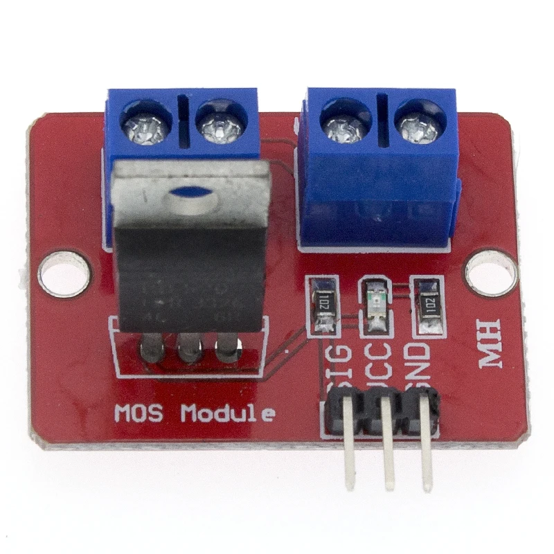 0-24V верхняя кнопка Mosfet IRF520 драйвер MOS модуль для Arduino MCU ARM Raspberry pi