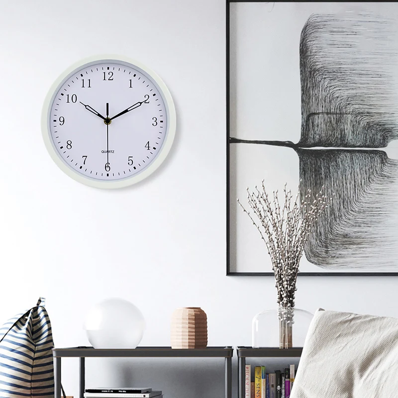 

MAX HOME Wall Clock High Quality Vintage Style Non-Ticking Antique Wood Wall Clock For Home Kitchen Office Drop Ship