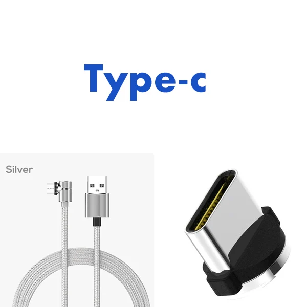 Белый Магнитный Micro Usb кабель для зарядки 90 градусов угол Usb Type C кабель для быстрой зарядки для IPhone X Xr 8 7 6s Plus samsung - Цвет: Белый