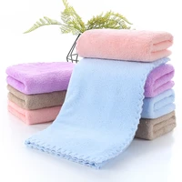 microfiber absorbent face towel soft towel soft quick drying washcloth hot sale