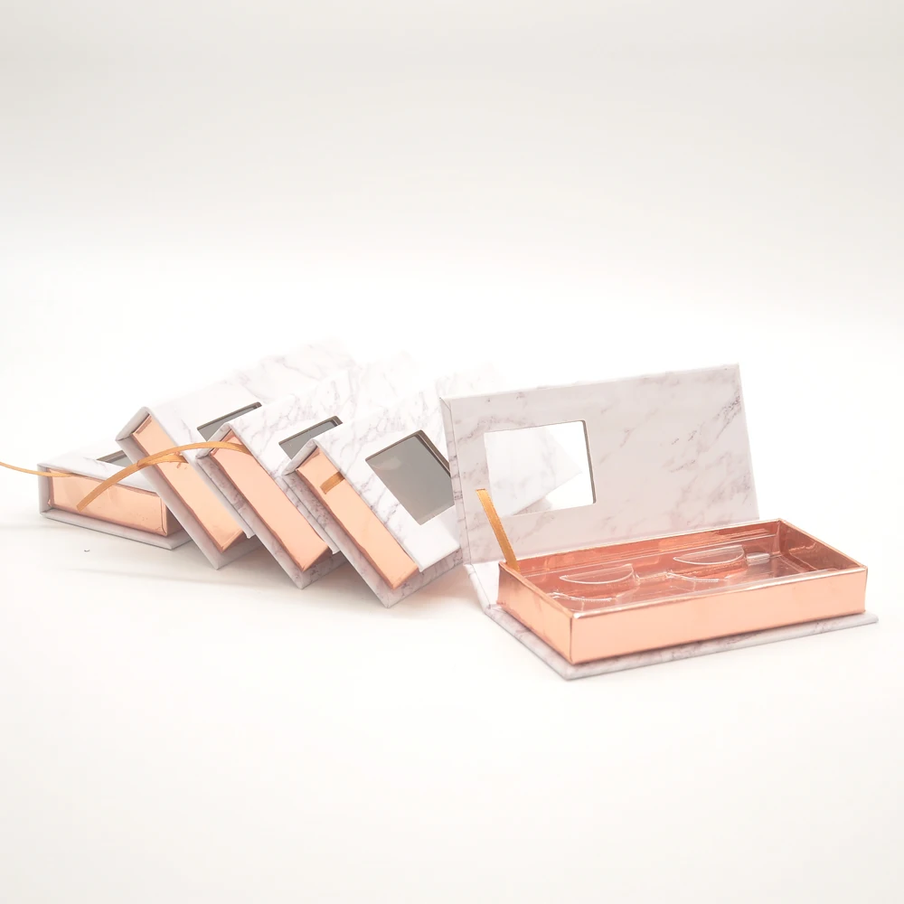 

Wholesale Eyelash Packaging Box Lash Boxes Package Custom Faux Cils 25mm Mink Lashes Strip Storage Case Makeup Business Vendors