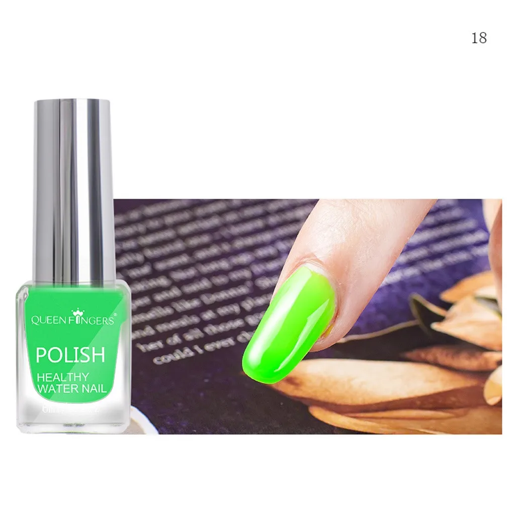 25 цветов Отшелушивающий лак для ногтей Vernis Ongle Lakiery Hybrydowe на водной основе чистый телесный серебряный цвет Лак Блеск для ногтей H7