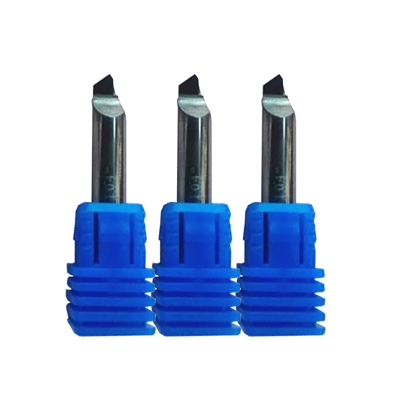 

PCD Acrylic aluminium alloy Chamfering tool Diamond Engraving tool PKD milling Cutter for mobile phone lens brass plastics