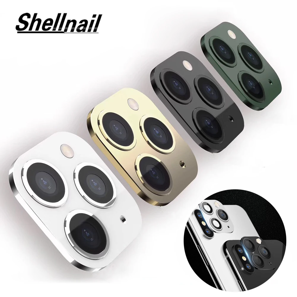 Закаленное стекло SHELLNAIL для iPhone XR крышка объектива камеры 11 Pro защитная задней с