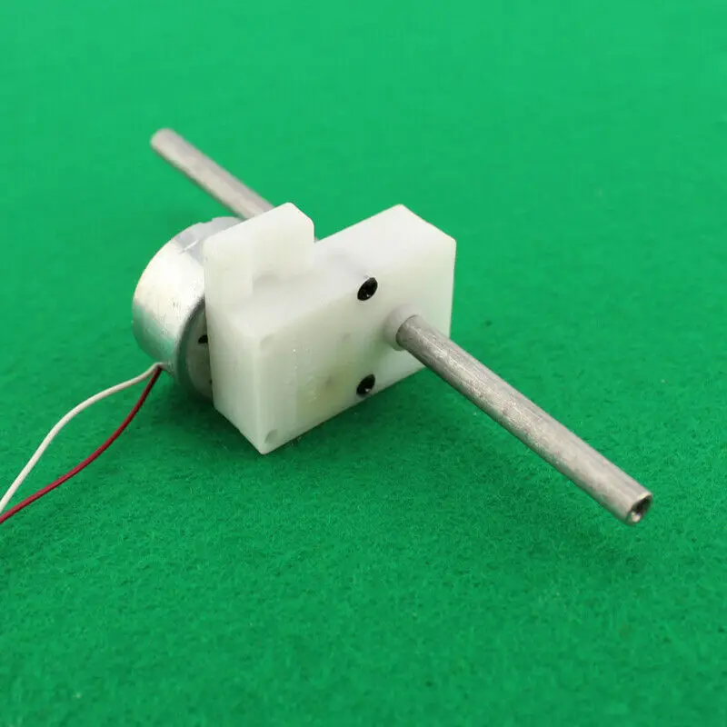 1pcs 300 DC 1-6V Biaxial Micro Slow Down Mute Solar Reduction Gear Motor Gearbox Axis Length 107.5mm For DIY Small Model | Обустройство