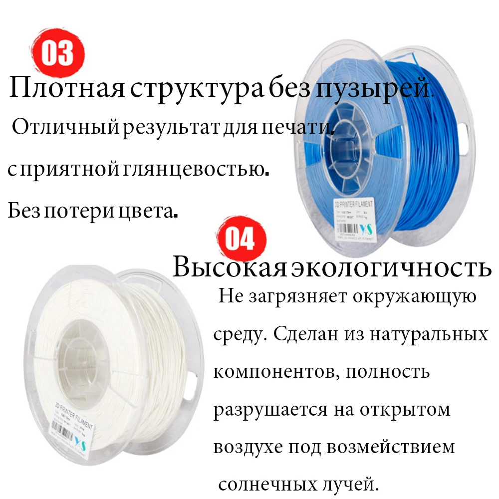 Филамент Пластик PLA/ABS 10 м для 3D ручки/YOUSU 1,75 мм/многоцветный Длина 10 м
