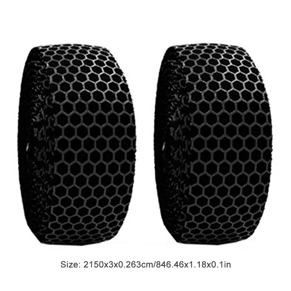 

2pcs Anti-slip Honeycomb Bike Handlebar Strap Grips Wrap Tape Biking Road Bicycle Bar Portable Dustproof Cycling Parts