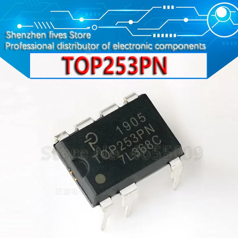 5 шт./лот TOP252PN TOP253PN TOP254PN TOP255PN TOP256PN TOP257PN TOP258PN DIP-7 ЖК-чип управления питанием новый