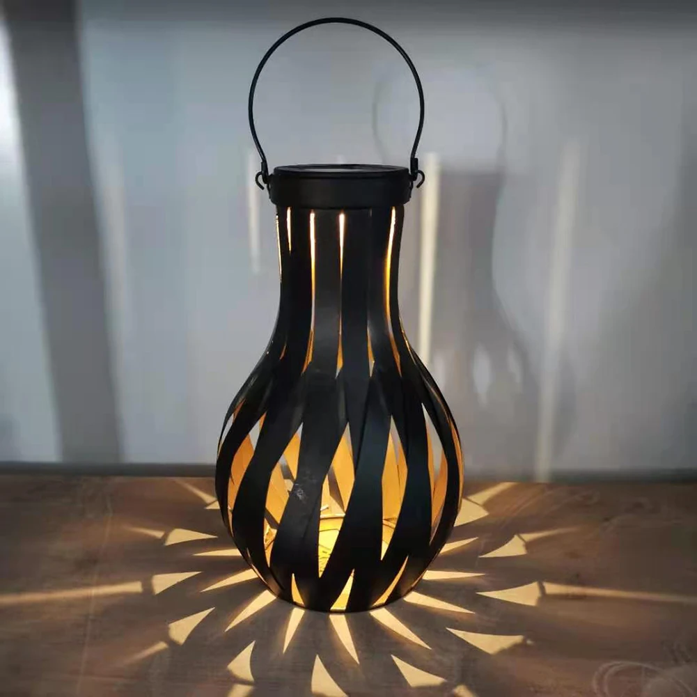 

Solar Light Solar Metal Wrought Iron Hollow Butterfly Projection Lamp Outdoor Hanging Light Yard Art Garden Decoration