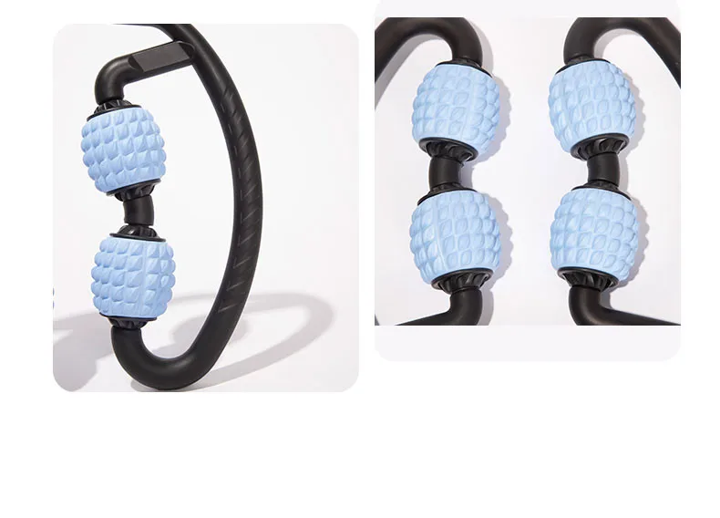 Yoga Massage balls Dual Side Neck Leg Arm Muscle Relaxer Massage Roller Gym Massage Stick Sports Pilates Yoga Fitness Equipment
