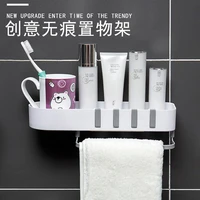 bathroom shelf wall mount shampoo rack with towel bar shower caddy organizer no drilling kitchen bathroom storage accessories